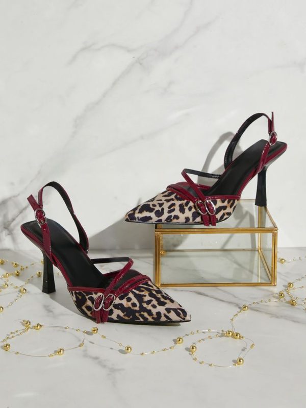 Hauture Women's High Heel Pointed Toe