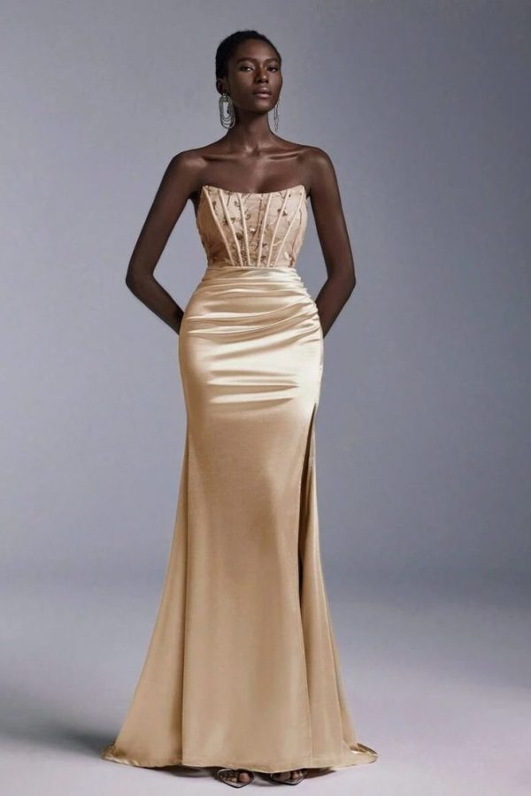 SHEIN Belle Women's Sexy Lace Prom Dress