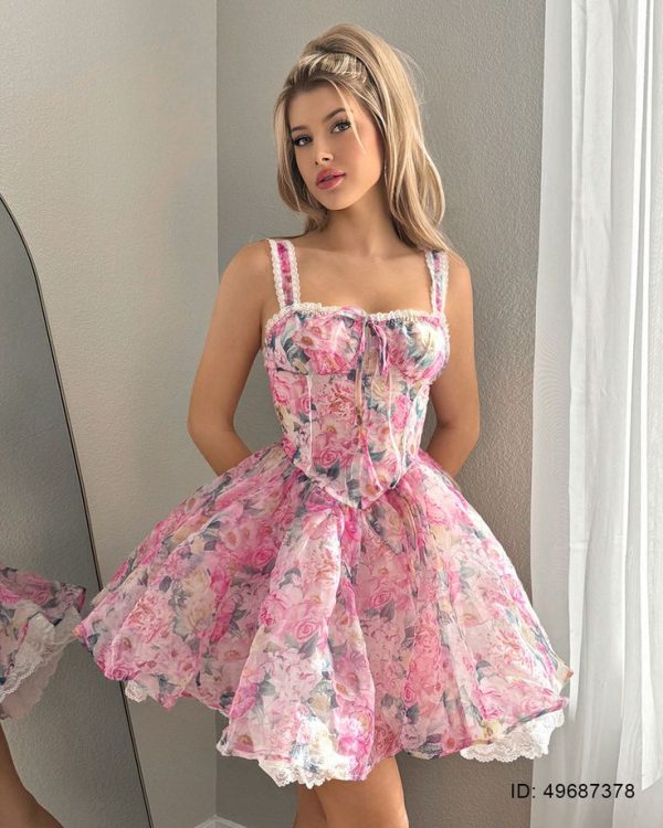 Elegant Floral Dress