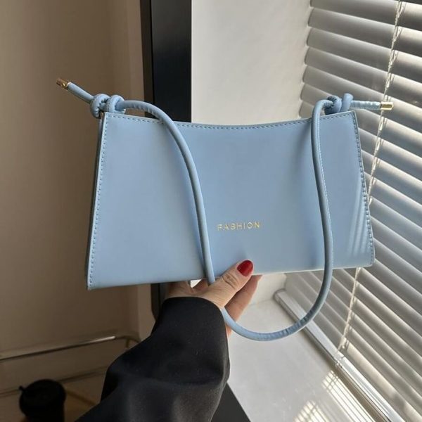 Armpit Bag With Letter Print