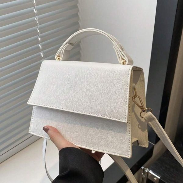 Solid Color Mini Handbag