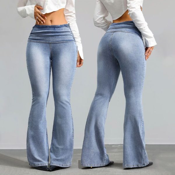 Jeans Fold Over Leggings