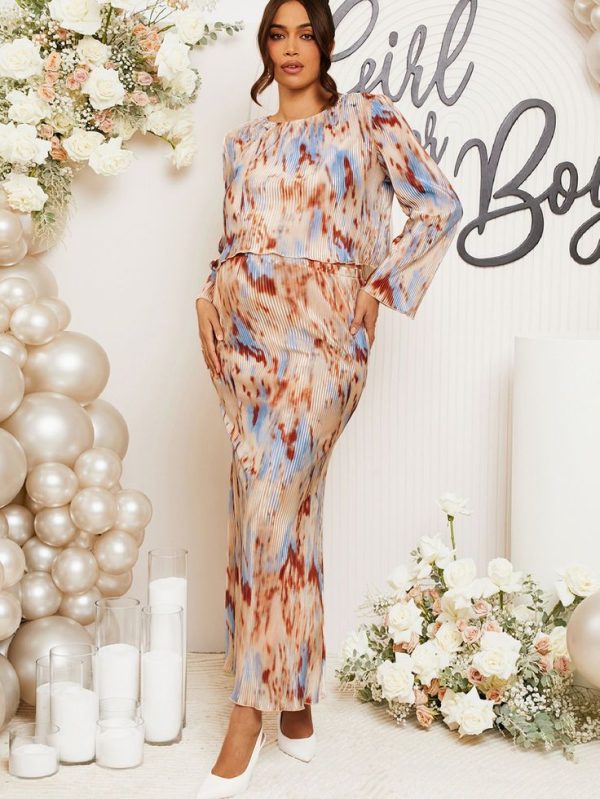 Gender Reveal 2pcs Maternity Set