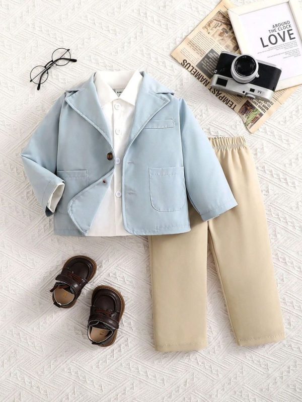 Jacket And Long Pants 2-Piece Set