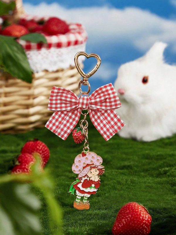 Bowknot Keychain Bag Charm Christmas