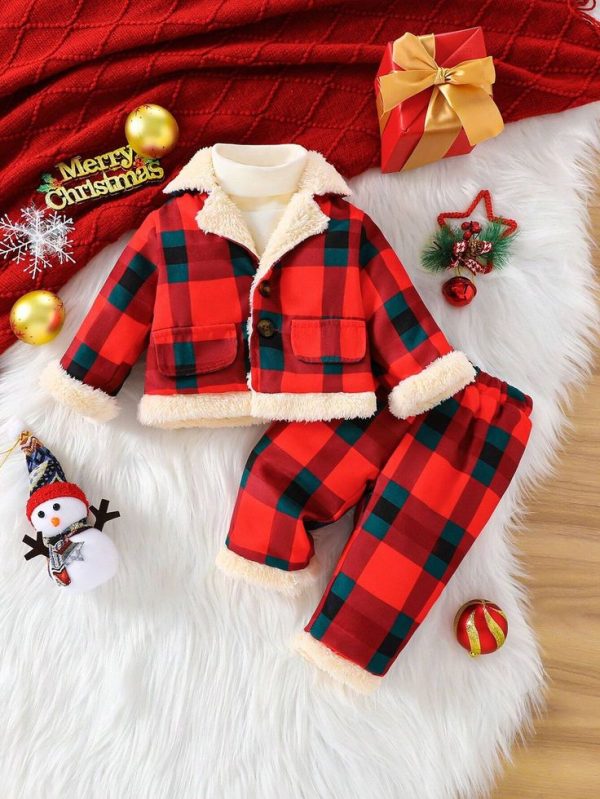 Jacket & Pants Set For Christmas