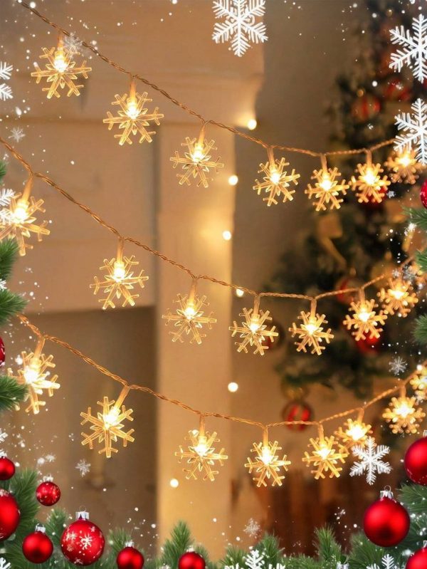 Snowflake String Lights