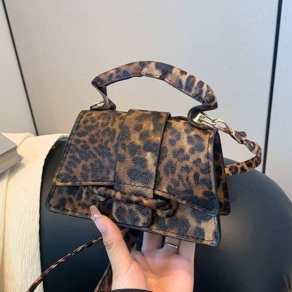 Leopard Textured Bag