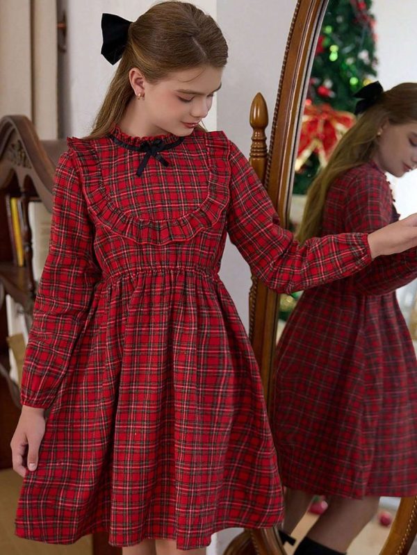 Long Sleeve Waisted Dress
