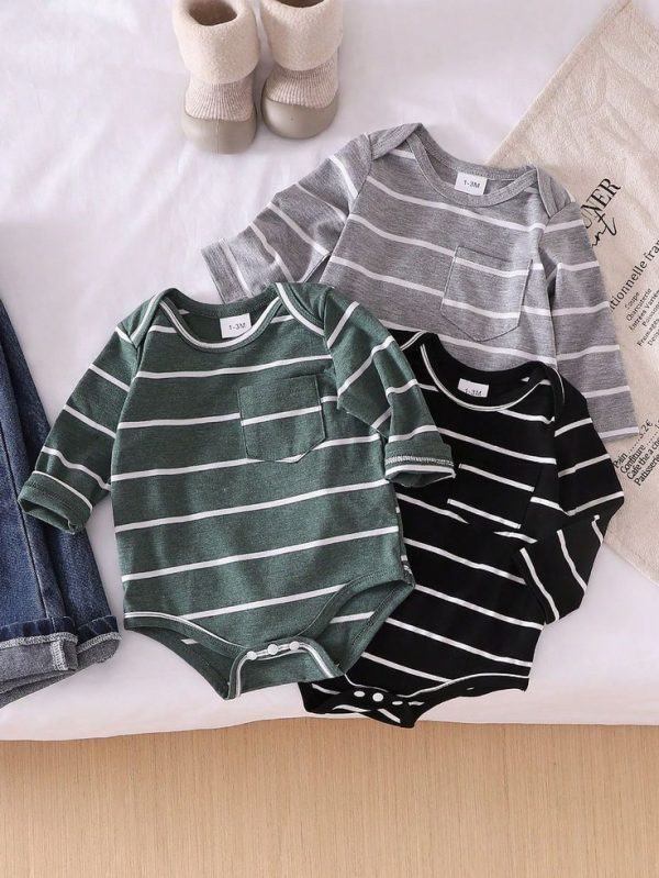 Bodysuits With Pocket For Newborn