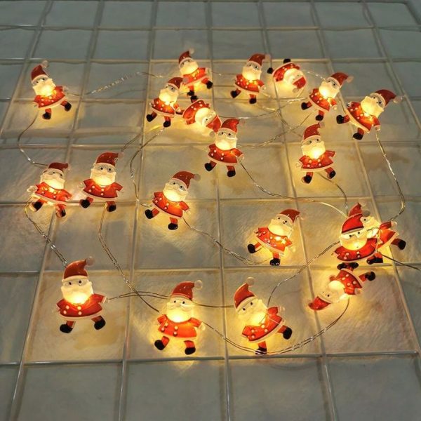 Santa Claus String Light Garland