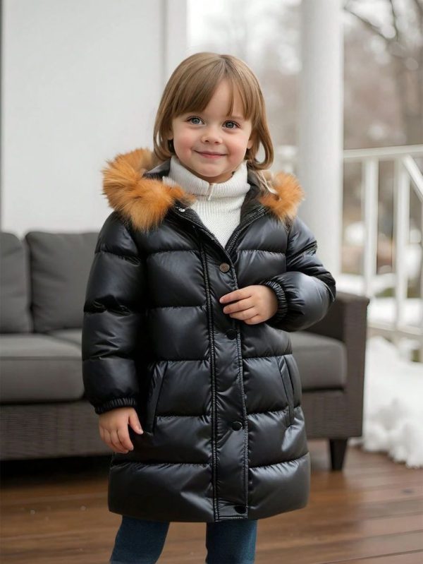 Patchwork Casual Padded Coat