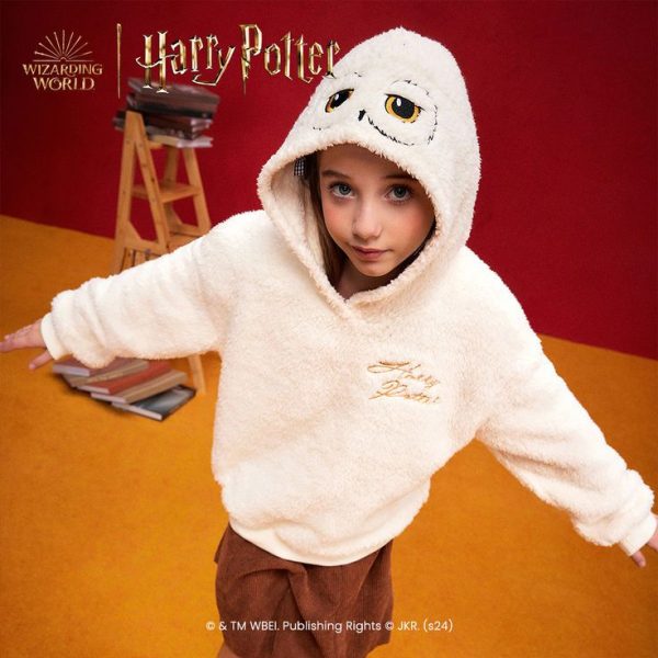 Letter Print Cozy Fleece Hoodie