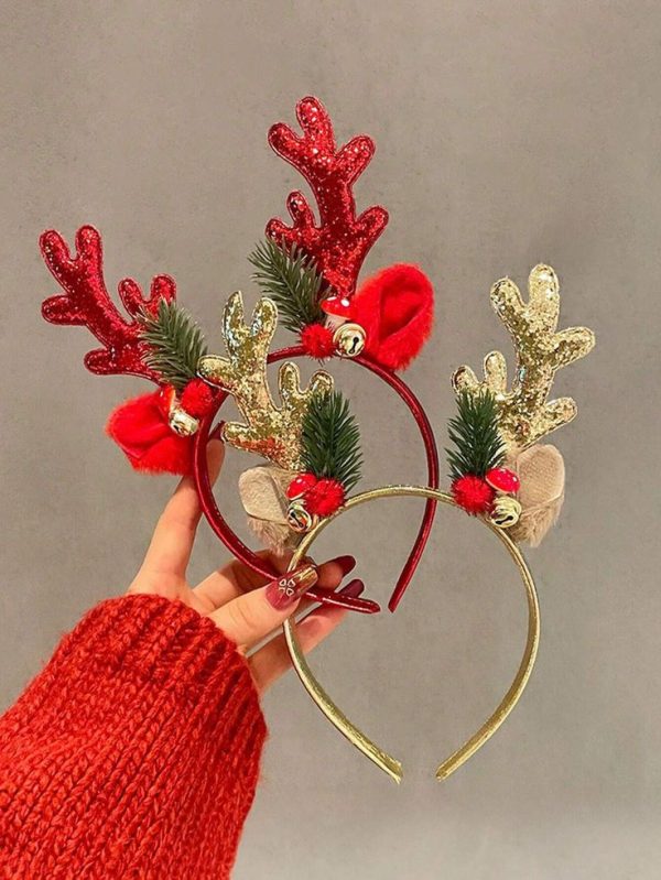 Christmas Reindeer Antler Headband