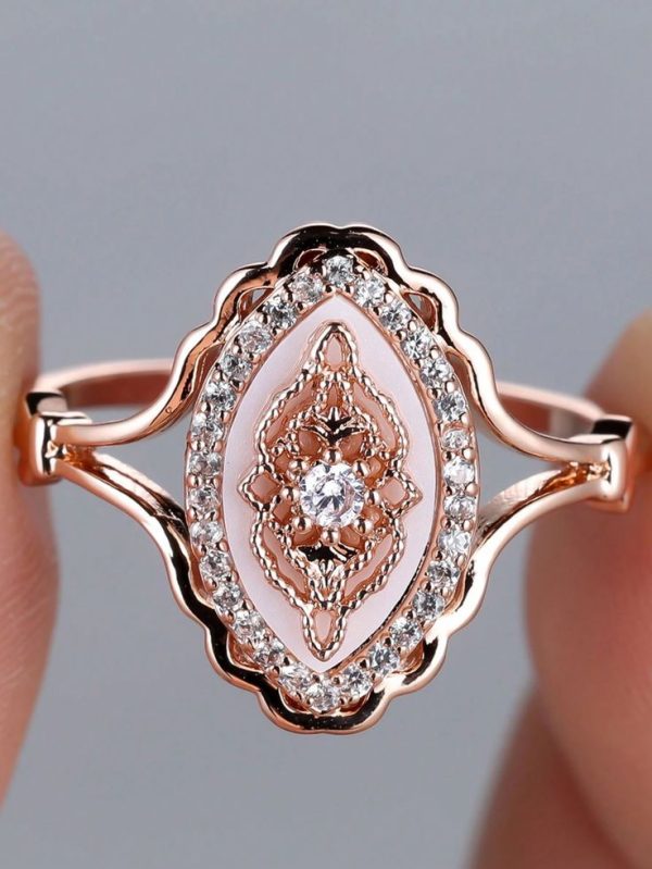 Vintage Mother Of Pearl Ring