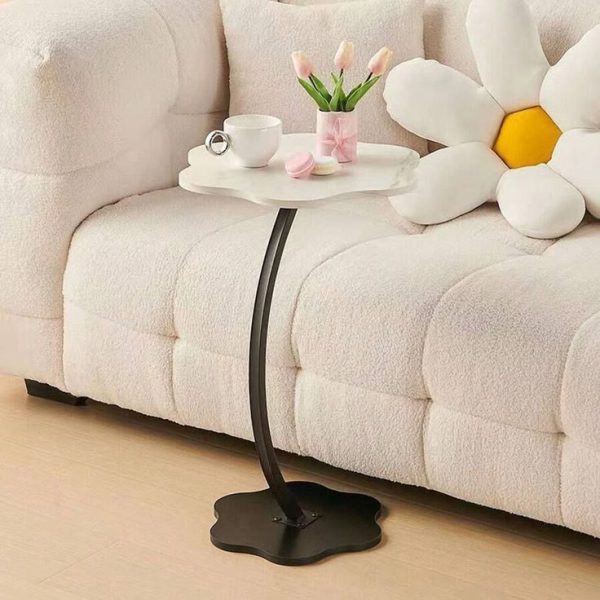 Cream Color Cloud Shaped Small Coffee Table