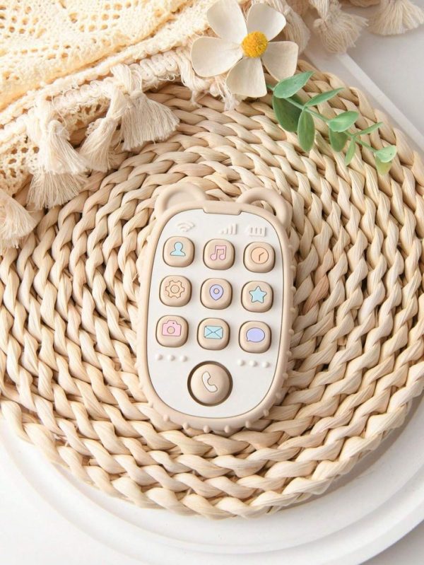 Baby Can Chew Teether, Simulates Mobile Phone, Can Bite, Mouth-Appetizing Period Teething Comfort