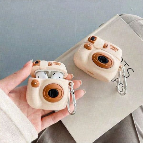 Creative Vintage Camera Earphone Protective Case