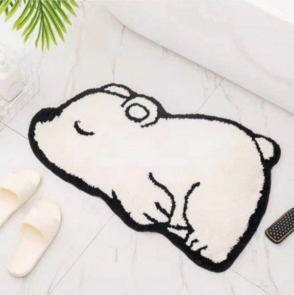 Cartoon Bear Shaped Non-slip Floor Mat