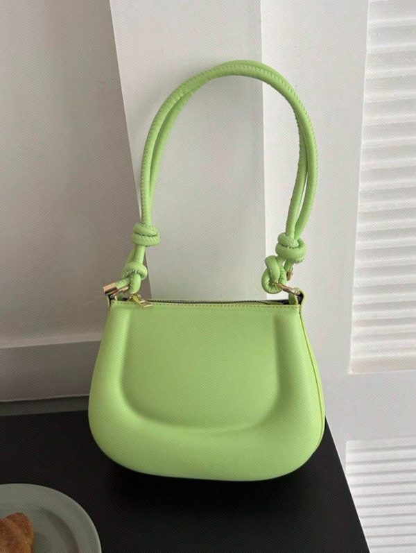 New women's mini shoulder bag simple solid color versatile small square bag