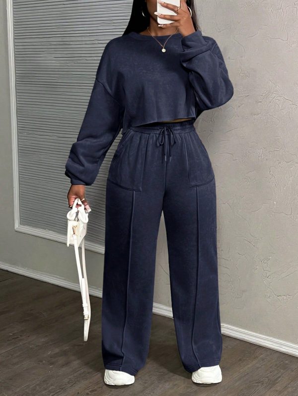 2025 Summer New Arrival Music Festival Easter St. Patrick's Day Birthday Party Graduation Student Daily Casual All-Match Leisure Cruise Travel Beach Sunbathing Viral Casual Street Style Loose Sports Women 2 Pieces Set