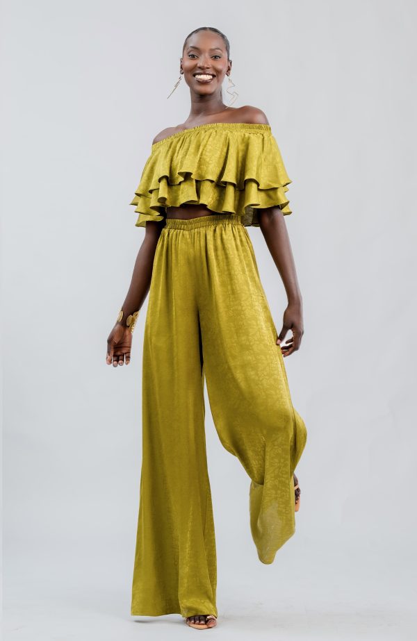 DIARRABLU Wairu Top in Ayel Olive at Nordstrom, Size X-Small