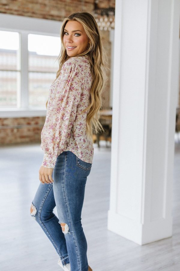 Laney Floral Print Blouse | DROPSHIP
