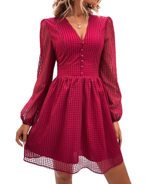 Vera Dolini Dress - 6 / Red