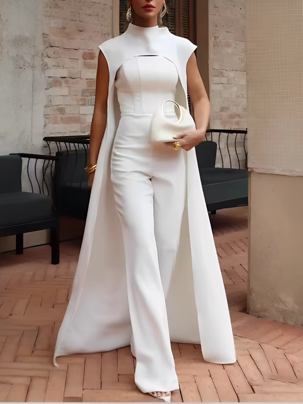Women Elegant Party Event Two-Piece Sets H-Line With 2 Side Pockets In Summer