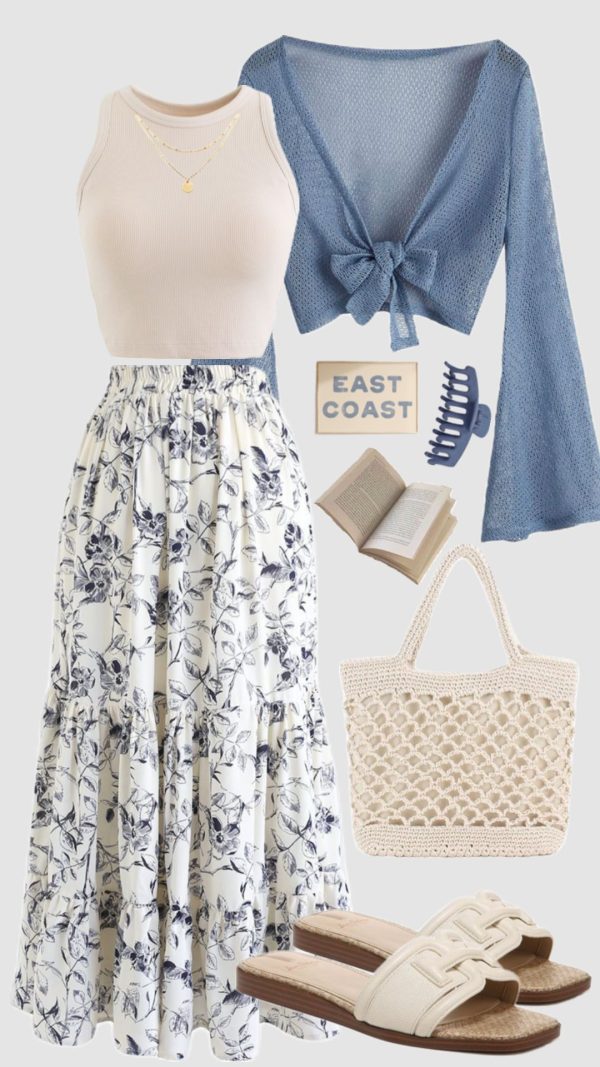 Casual church outfit 🤍