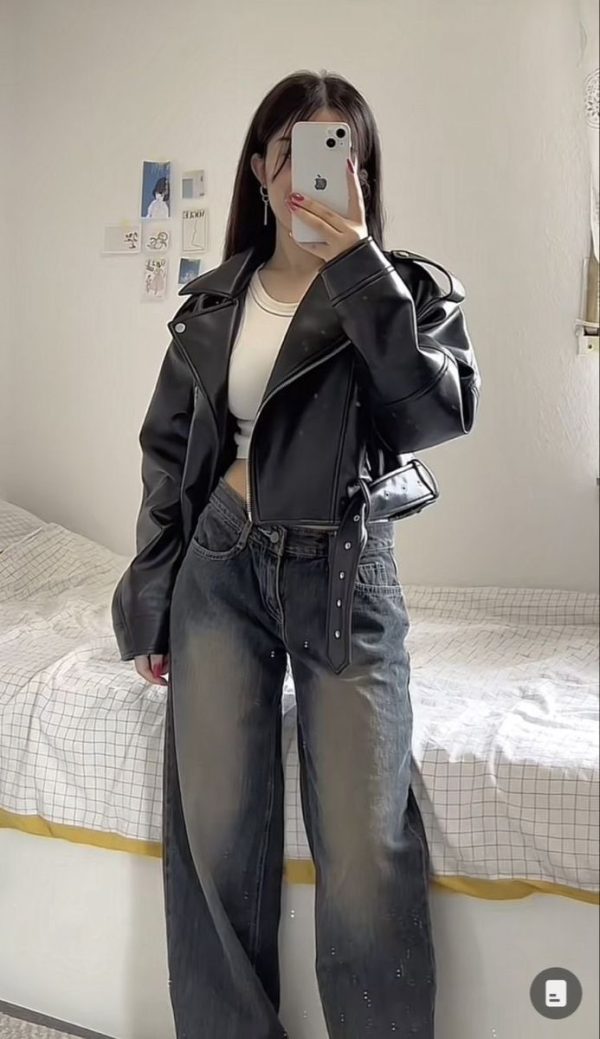 ʕ⁠´⁠•⁠ ⁠ᴥ⁠•̥⁠`⁠ʔOutfit inspo|•°•wanna get this amazing jacket?follow the given link•°•|