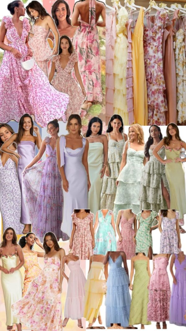Formal garden party attire
