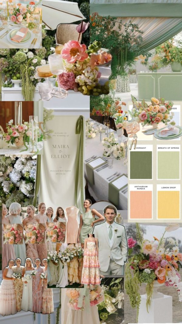 Wedding mood board
