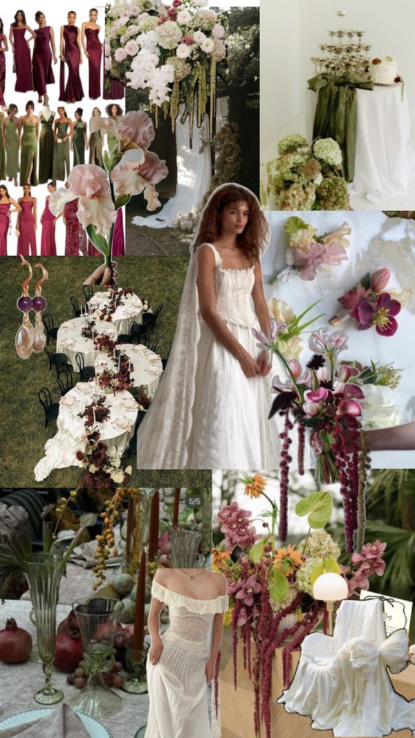 Plum wedding
