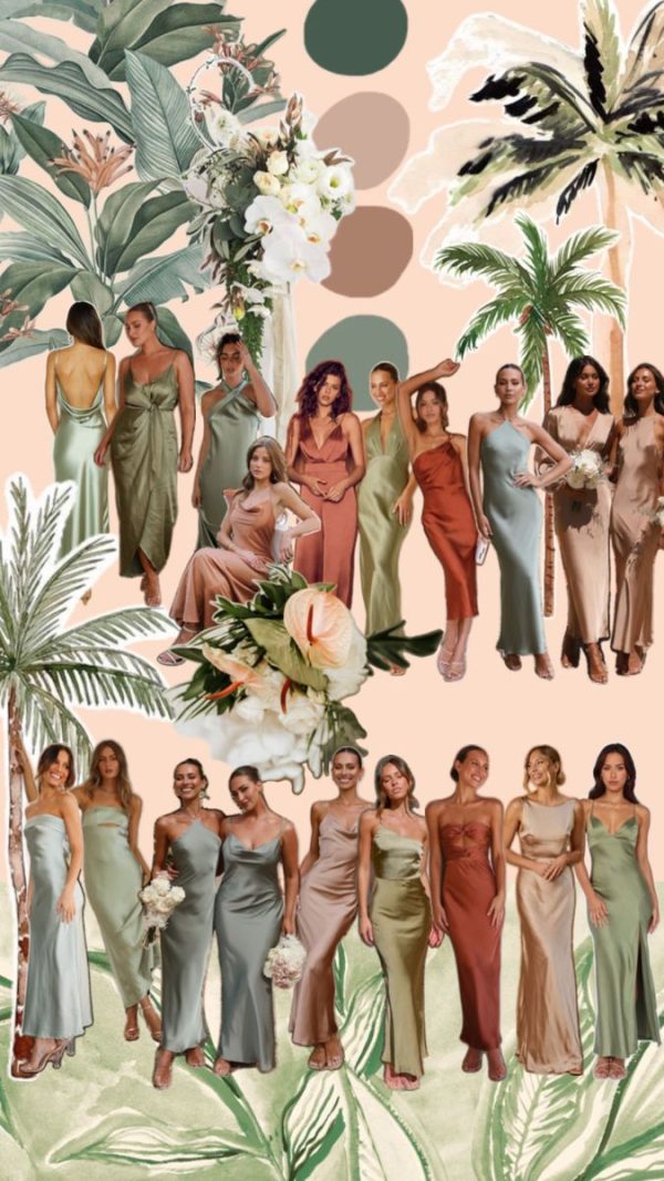 Bridesmaid Color Scheme