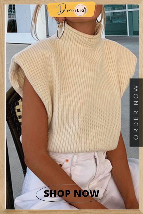 Casual Solid Turtleneck Sweaters (8 Colors)