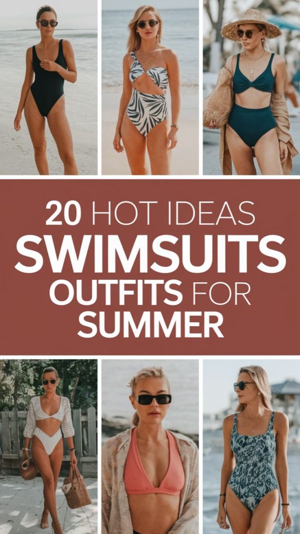 👙 20 Swimsuit Outfit Ideas for Summer 2025 🌴 | Chic One-Pieces, Cutout Designs, Trendy Bikinis