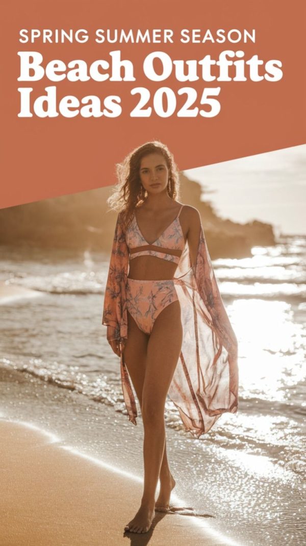 🌅 Spring Summer Beach Outfits 2025 🌊 | Trendy Bikini Styles & Chic Cover-Ups | #BeachOutfits