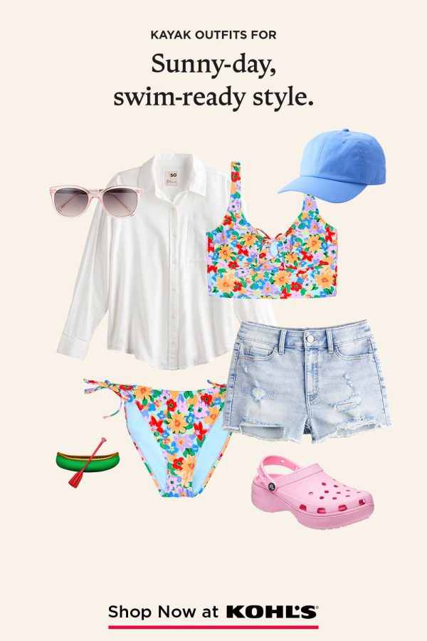 Find kayaking outfits at Kohl's.