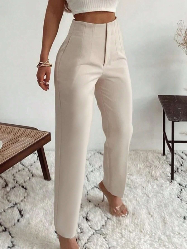 Chic and Comfortable: Women's Pleated Pants with Pockets-Free Shipping