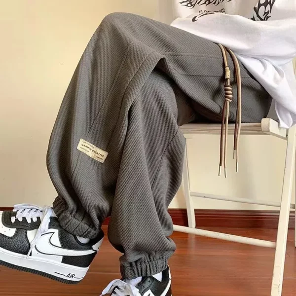 Casual Trousers Men's Women's Spring Autumn Street Style American Fashion Youth Trendy Sports Bundle