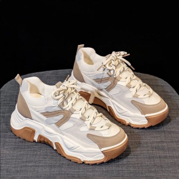 Chunky Sneakers | Color: Cream | Size: 8