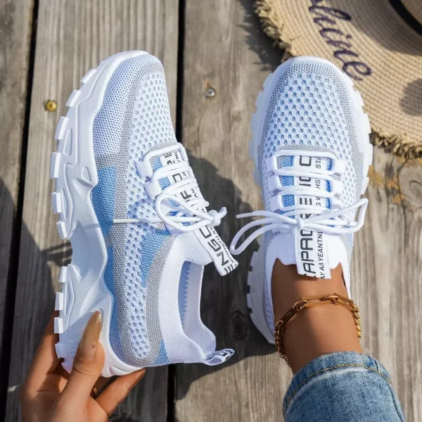 Women Shoes Summer 2025 New Four Seasons Versatile Thin Breathable Casual Shoes Large Fashion