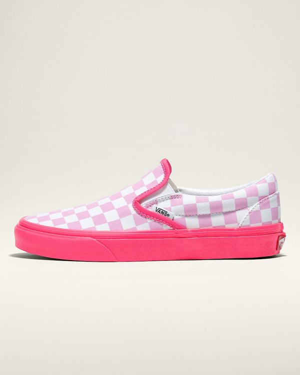 Customs Classic Slip-On Checkerboard Wide Shoe in Customs| Vans US