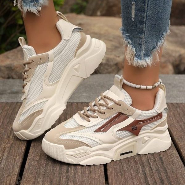 Women Sneakers Outdoor Breathable Designer Shoes Women Fashion Anti-slip Lightweight Platform