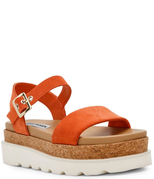 Steve Madden Marissa Suede Platform Sandals -  11