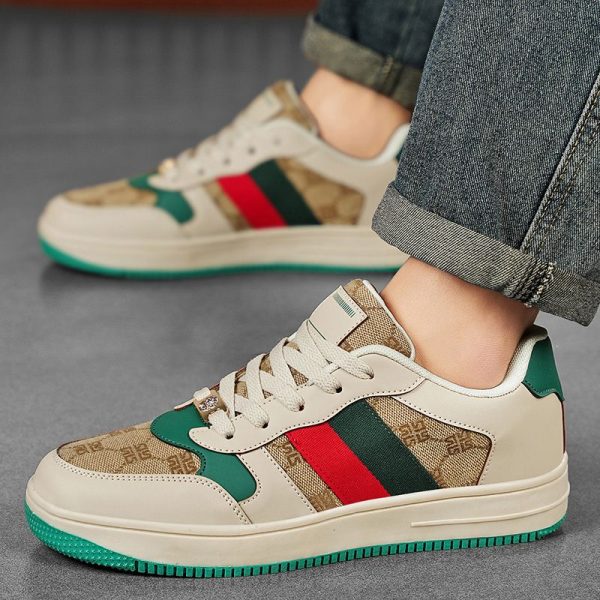 2025 new 46 large size men's shoes trend sports casual non-slip shoes couples breathable fashion