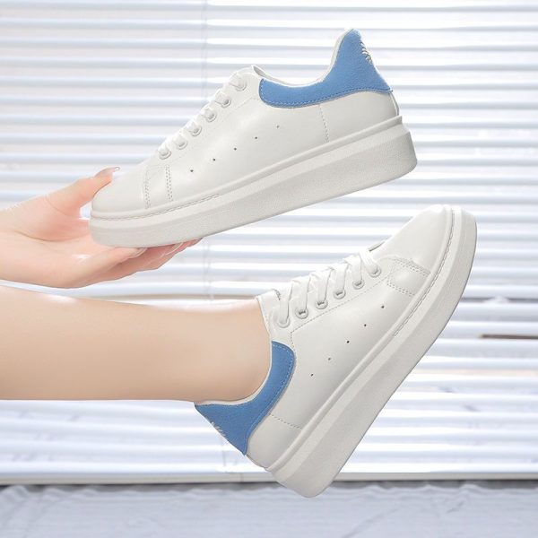 Spring And Autumn All-match Sneakers Student Breathable Net Shoes Flat Shoes - 7 Style, 35