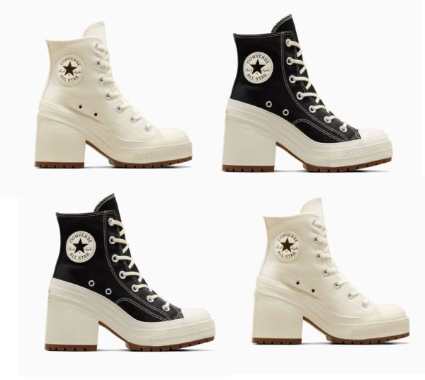 Converse Woman's De Luxe Chuck 70 Heel All Star High Top Sneakers Taylor