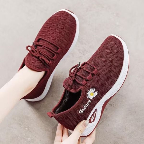 2025 Breathable and Lightweight Sports Shoes for Women with Thick Soft Soles, Trendy Coconut Shoes